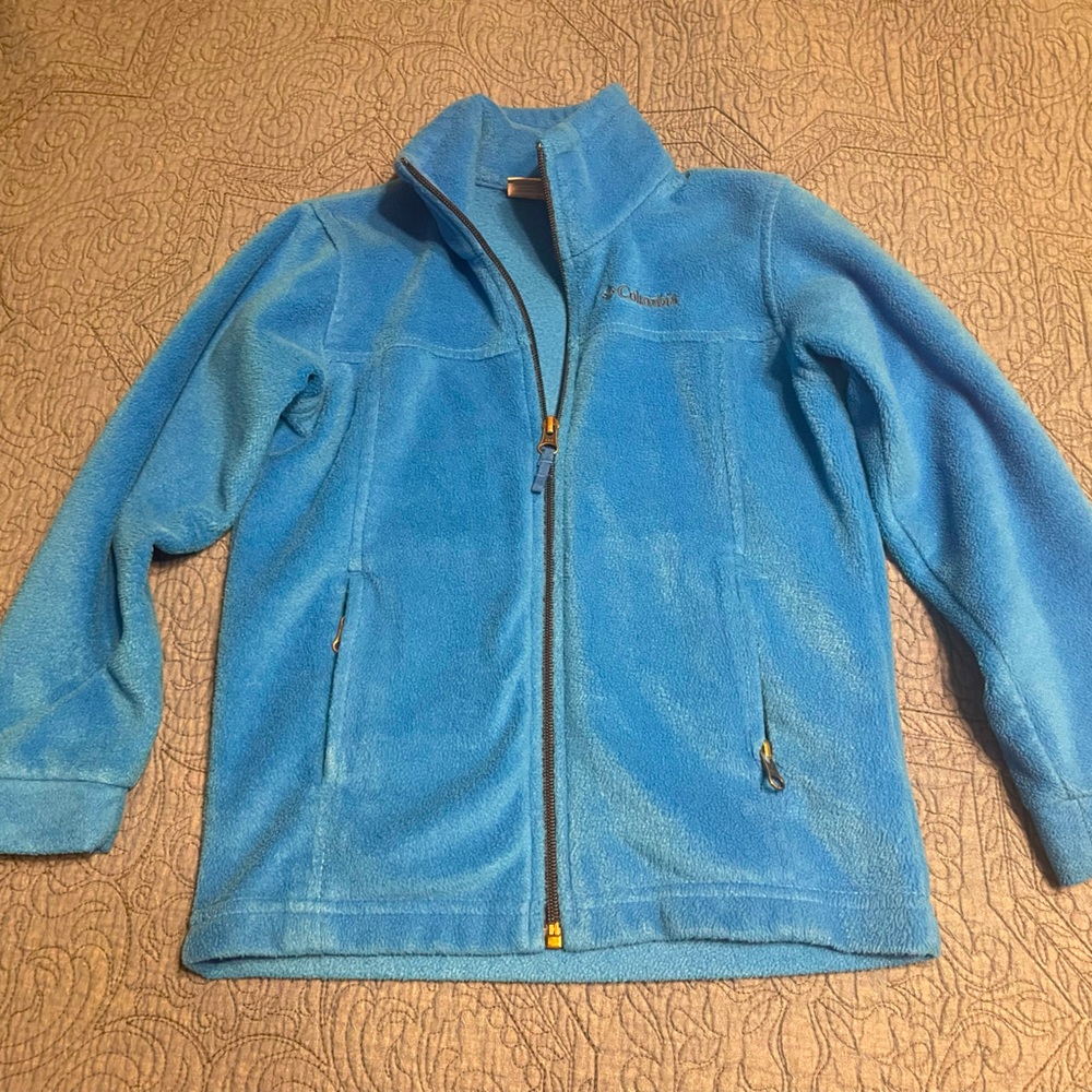 Warm and fuzzy fleece jacket!